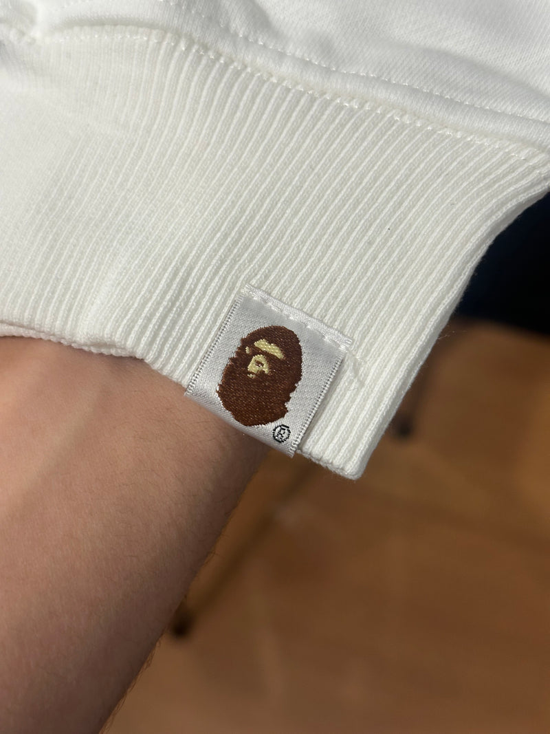 Jaqueta Bape Shark Half Camo White Full Zip - Pronta Entrega