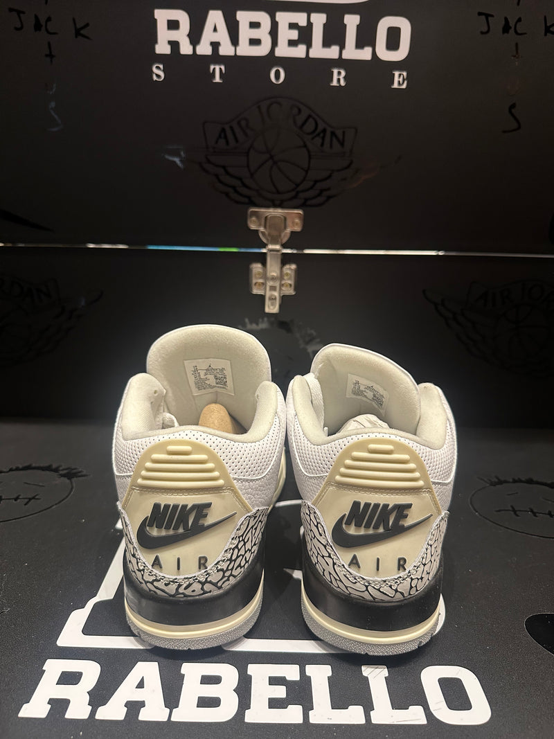 Tênis Nike Air Jordan 3 White Cement Reimagined - Pronta Entrega