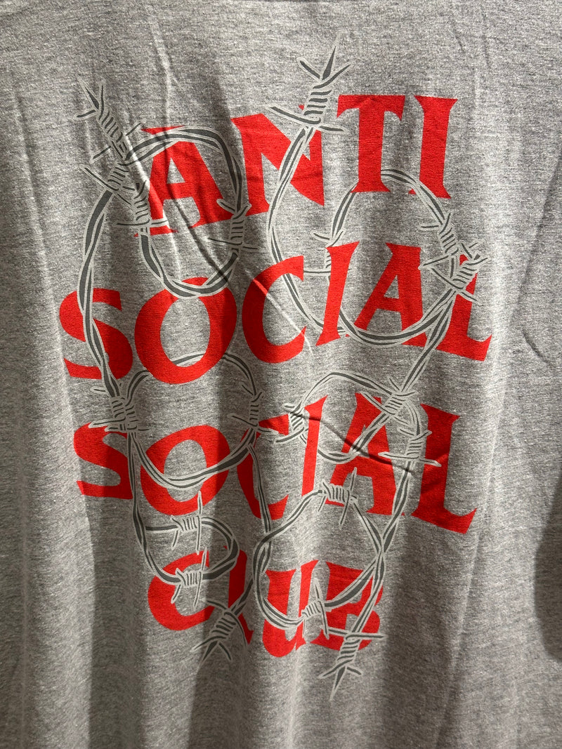 Camisa Anti Social Social Club Cinza - Pronta Entrega