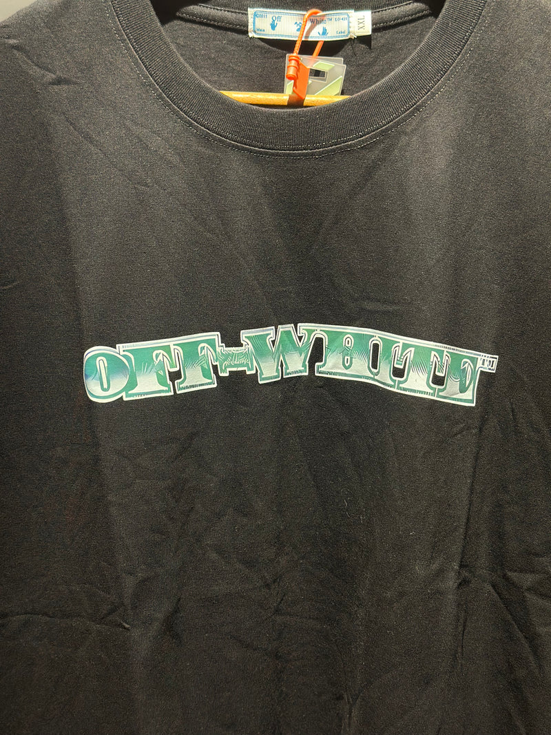 Camisa Off-White Florest Black - Pronta Entrega