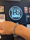 Pulseira Chrome Hearts 20’CM Slim Aço inoxidável - Pronta entrega