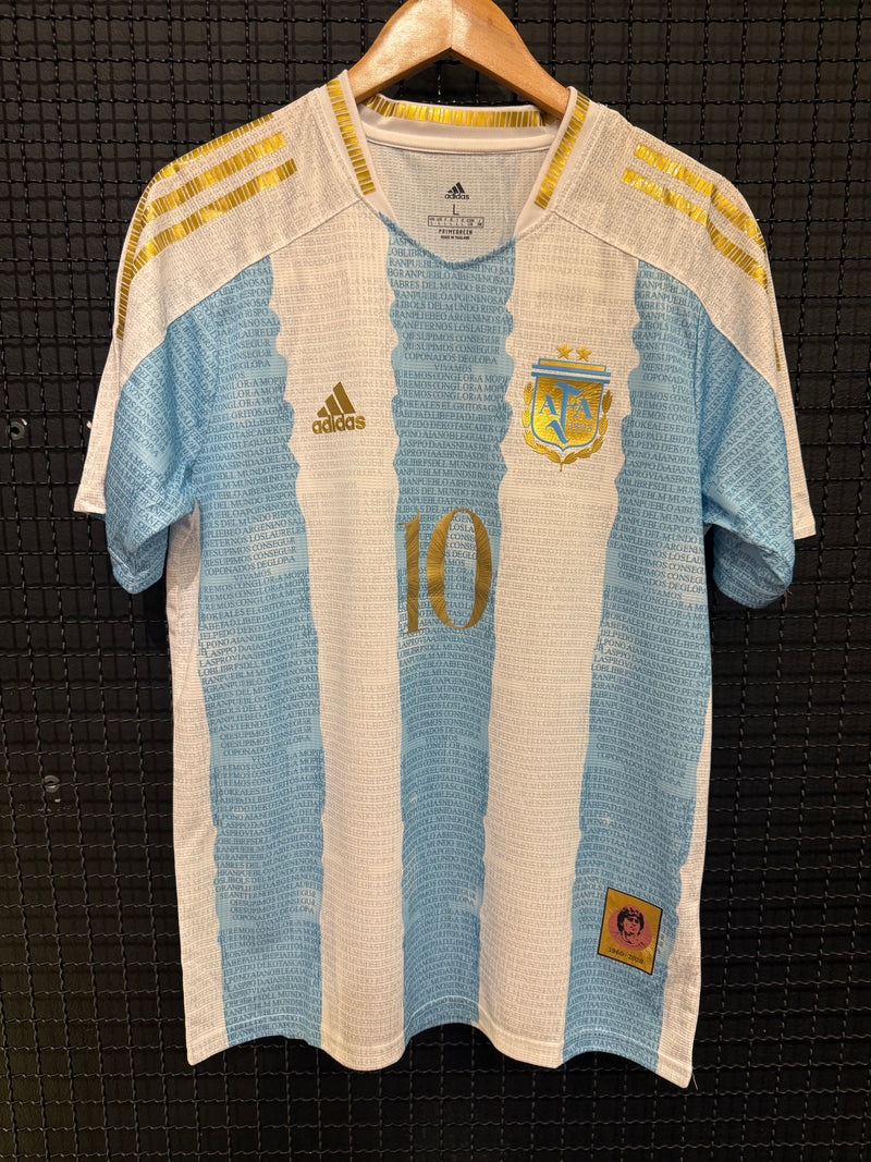 Camisa Seleção Homenagem Maradona #10 - Pronta Entrega
