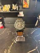 Relógio Hublot Geneve Silver com Pulseira de Couro - Pronta Entrega