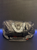 Bolsa Air Jordan Monogram Duffle Bag High Logo Black Grey - Pronta Entrega