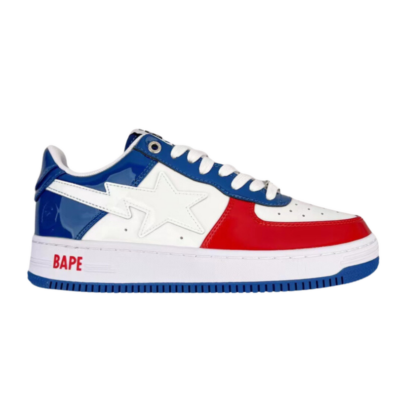 A Bathing Ape Bape Sta "Red/Blue/White" - Encomenda