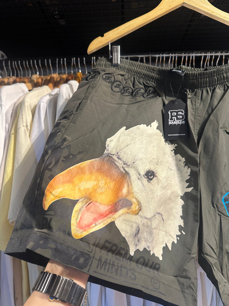 Short TRAVIS SCOTT Fragment Verde - Pronta Entrega