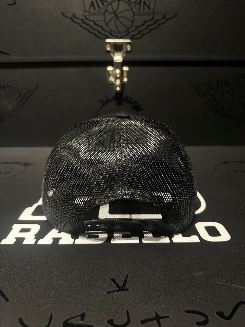 Boné Aba Curva Trucker Bass Pro Shops Black - Pronta Entrega