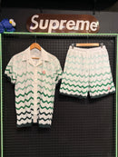 Conjunto Casablanca Tennis Club Green White - Pronta Entrega