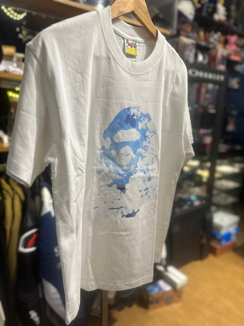 Camiseta BAPE A Bathing Ape Branca - Pronta Entregar