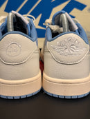 Tênis Nike Air Jordan 1 Low Travis Scott "UNC Blue" - Pronta Entrega