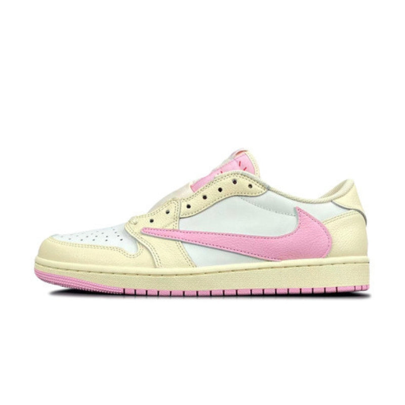 Travis Scott x Air Jordan 1 Low Sail Tropical Pink Shy Muslin - Encomenda