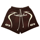 Hellstar Warm Up Shorts Brown - Encomenda