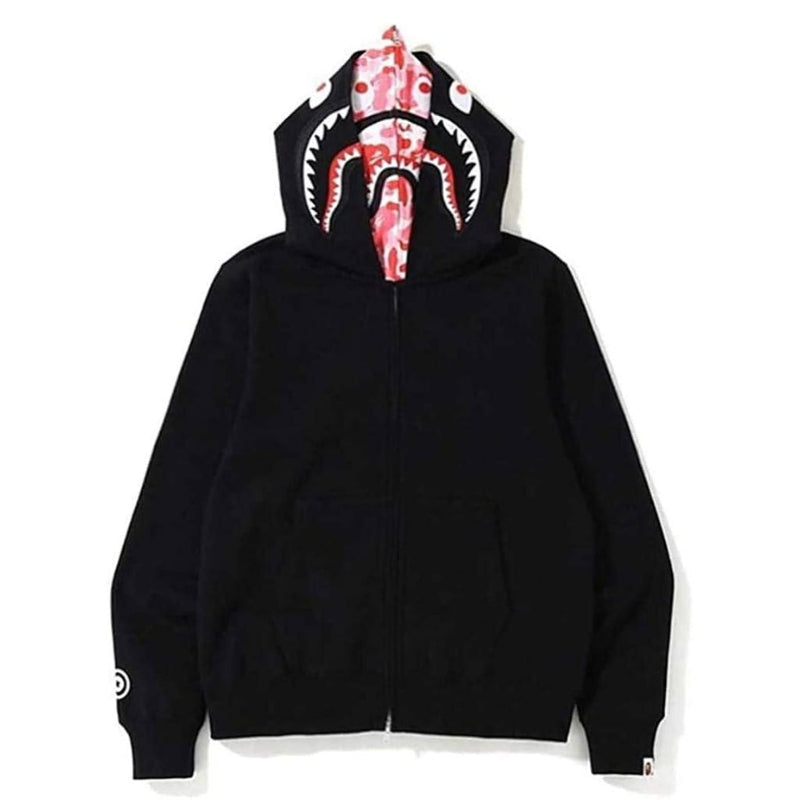 Moletom Bape Shark ABC Pink Black - Encomenda