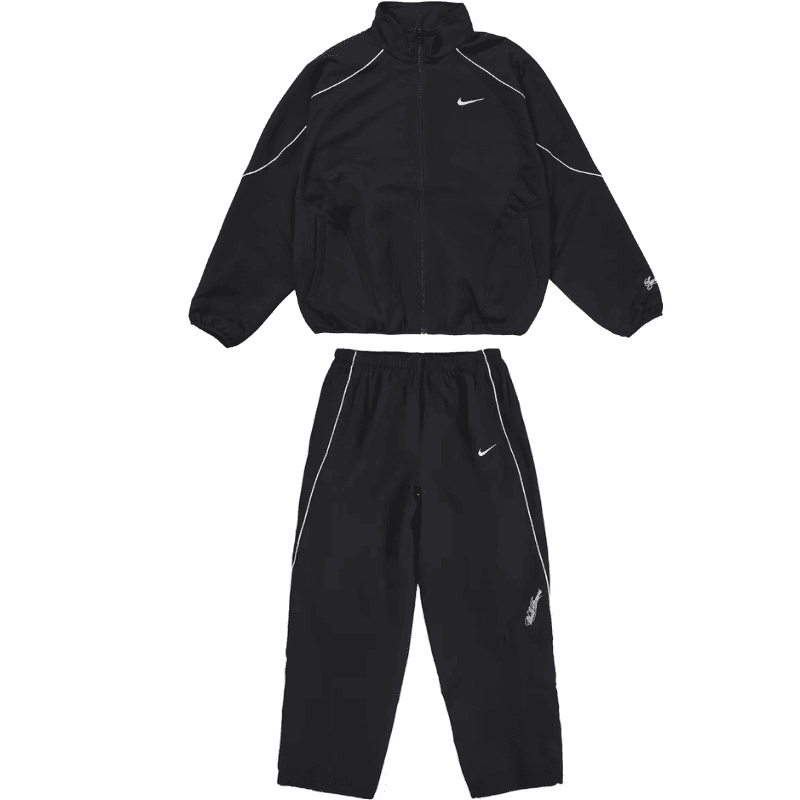 Conjunto Supreme x Nike Track Preto - Encomenda