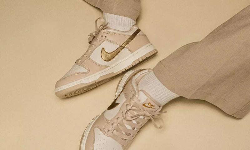 Nike Dunk Low 'Metallic Gold' Dourado - Encomenda