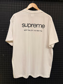 Camiseta SUPREME NY City White - Pronta Entrega