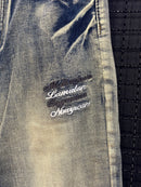 Calça Jeans Amiri Tiger Varsity - Pronta Entrega