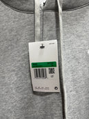 MOLETOM NIKE SPORTSWEAR CLUB HOODIE PO CINZA/BRANCO - Pronta Entrega