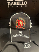 Boné Balenciaga Preto Aba Curva Soccer Cap - Pronta Entrega