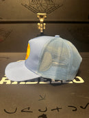 Boné Aba Curva Trucker Bass Pro Shops Blue - Pronta Entrega