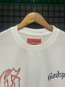 Camiseta Godspeed Liberty Statue White/Orange - Pronta Entrega