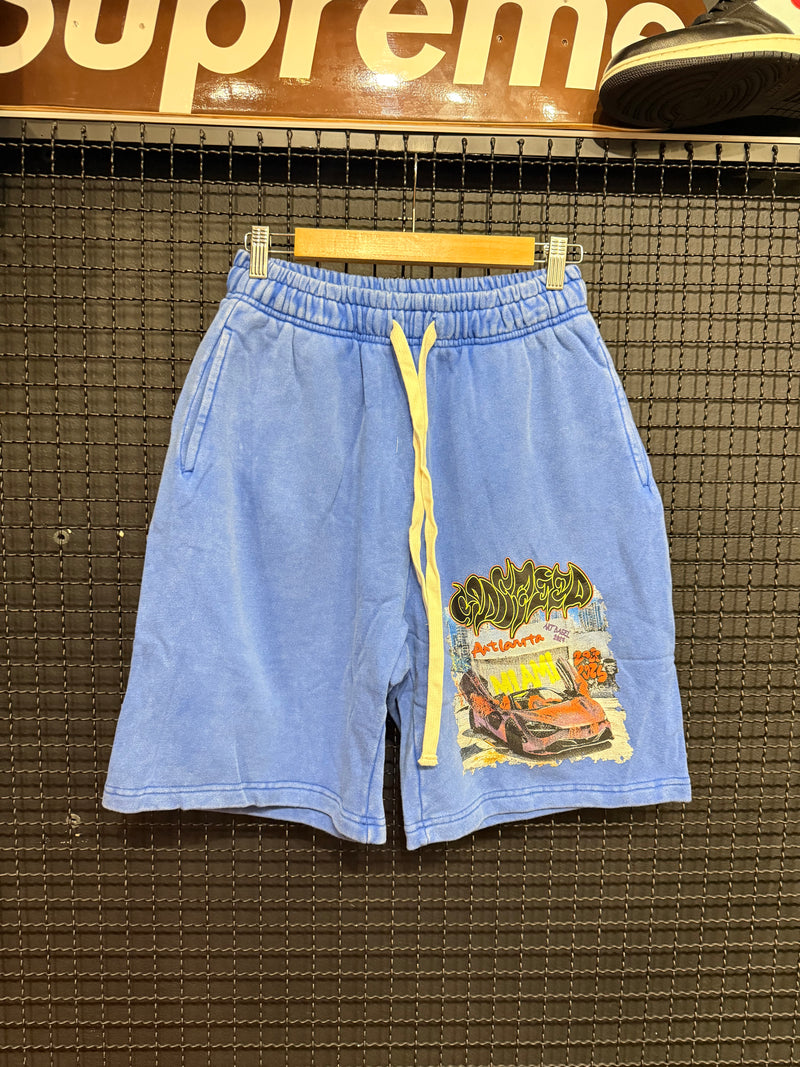 Short Godspeed Car Blue - Pronta Entrega