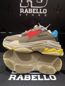 Tênis Balenciaga Triple S Blue Red - Pronta Entrega