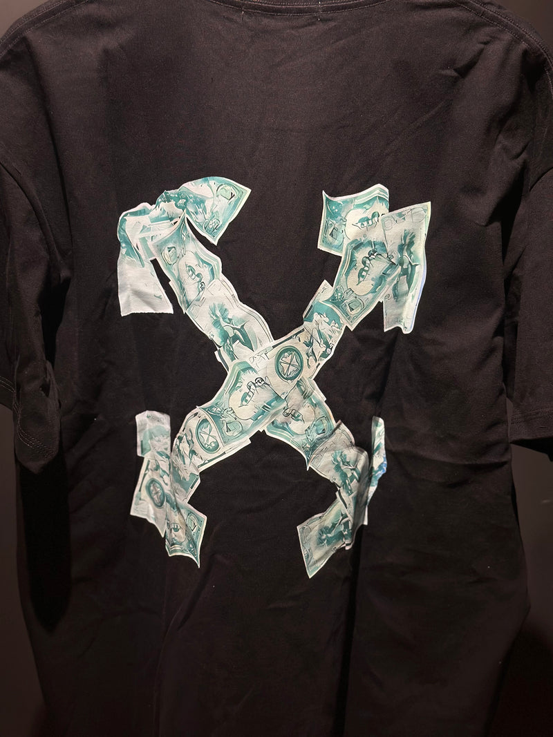 Camisa Off-White Florest Black - Pronta Entrega
