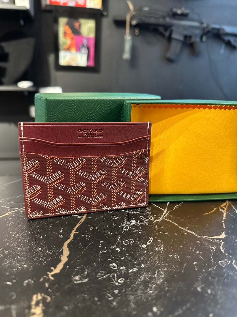 Carteira Goyard Vermelha - Pronta Entrega