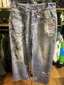 Calça Acne Studios Printed Keychain - Pronta Entrega