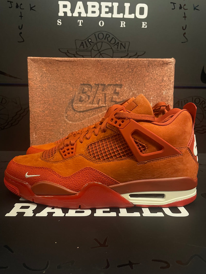 Tênis Nike Air Jordan 4 Retro SP X Nigel Sylvester "Brick By Brick" - Pronta Entrega