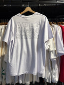 Camiseta BAPE ‘Apes Together Strong’ Branca - Pronta Entrega