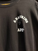 Camiseta BAPE Abathing Ape Big Head Camo Preta - Pronta Entrega