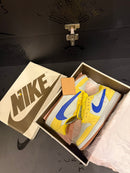 Tênis Travis Scott x Air Jordan 1 Low Og Canary Amarelo - Pronta Entrega