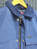 Jaqueta Supreme Old English Canvas Work Jacket Blue - Pronta Entrega