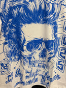 Camiseta Hellstar Skull Hair White - Pronta Entrega