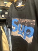 Camiseta SUPREME O Anjo Caído Preta - Pronta Entregar