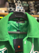 Jaqueta Varsity Louis Vuitton Green - Pronta Entrega