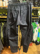 Calça Cargo Sarja Preta Sem Punho - Pronta Entrega