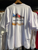 Camiseta BLENCIAGA Sneaker Costa Branca - Pronta Entrega