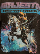 Camiseta Majestik Spaceman Horse Black - Pronta Entrega