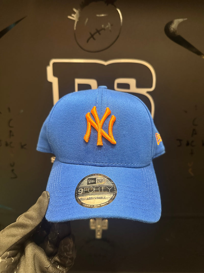 Boné Aba Curva New Era NY Azul - Pronta Entrega