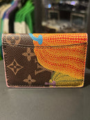 Carteira Louis Vuitton Yayoi Kusama Pink Brown - Pronta Entrega