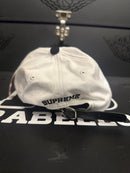 Boné Supreme 2 Tone S Logo Black/White 6-Panel - Pronta Entrega