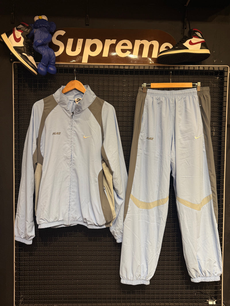 Conjunto Palace x Nike Track Jacket & Track Pants Blue - Pronta Entrega
