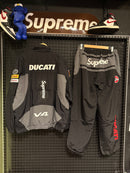 Conjunto Ducati x Supreme Jaqueta Track Black - Pronta Entrega