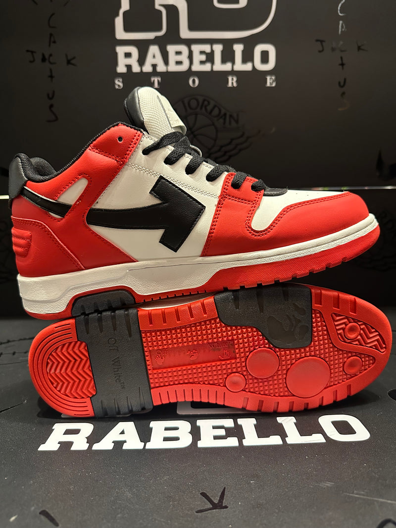 Tênis Off-White Out of Office Red - Pronta Entrega