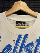 Camiseta Hellstar Skull Hair White - Pronta Entrega