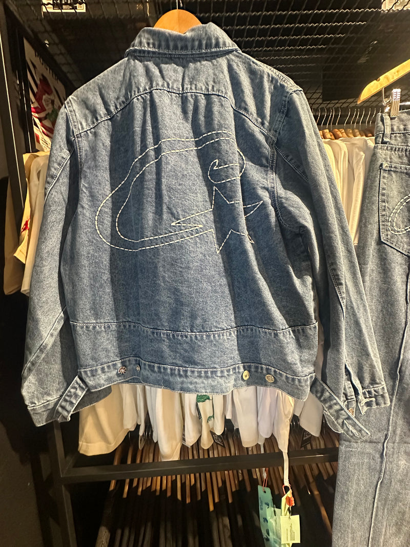 Conjunto CORTEIZ Jeans Claro - Pronta Entrega