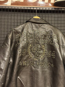Jaqueta Supreme Gem Studded Leather Jacket - Pronta Entrega